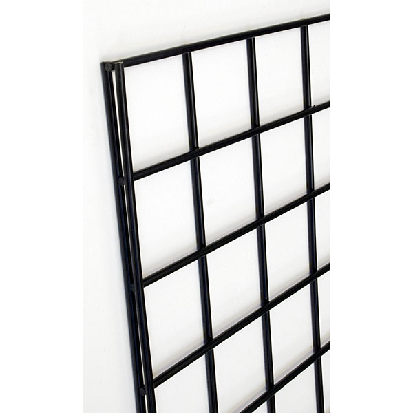 Single Pc New Retails Black Finished Gridwall panel 3' x 6' 