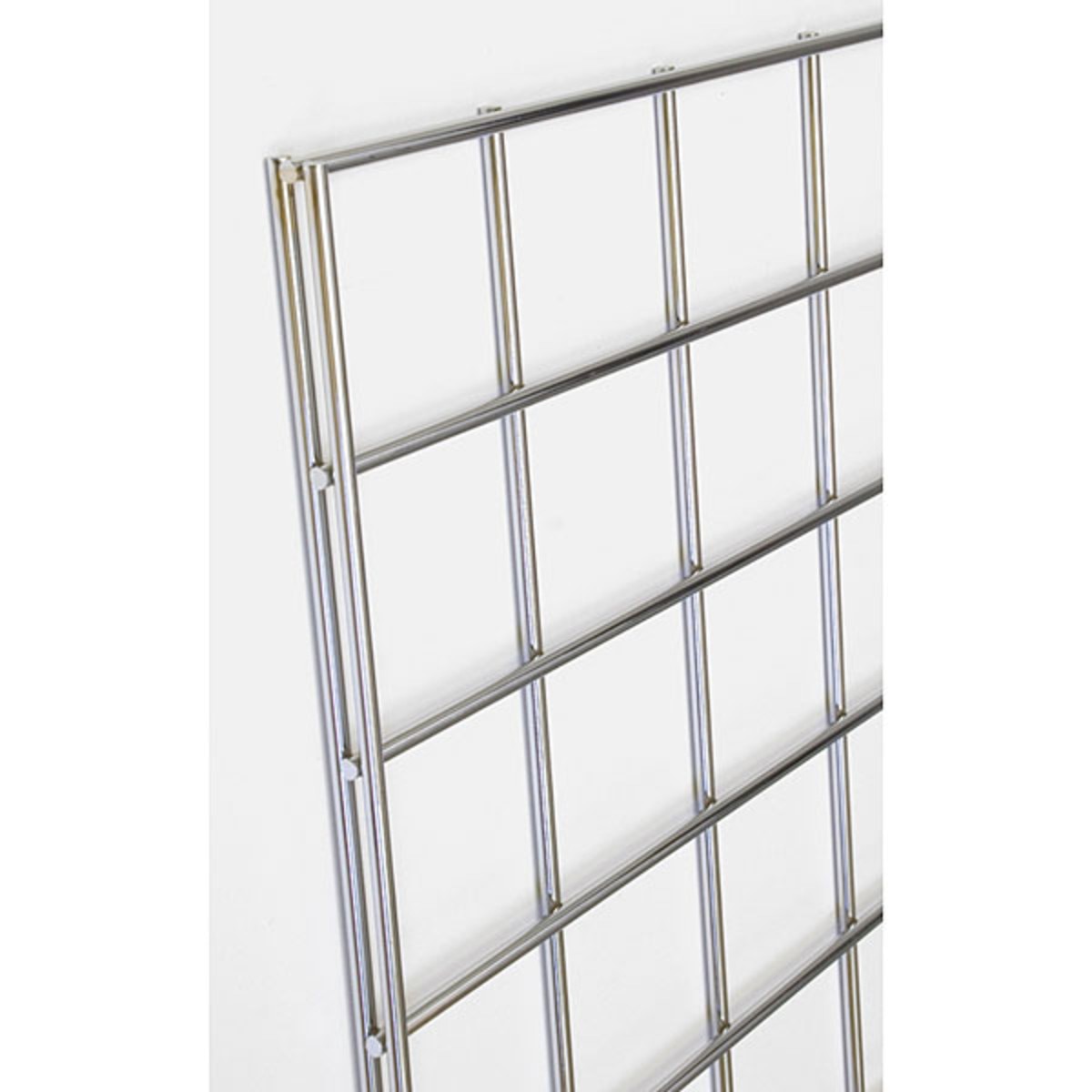 Gridwall panel 1'w x 6'h- chrome