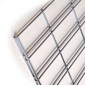 Slatgrid panel 2'x8' -chrome