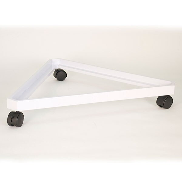 Grid triangle base-white