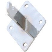 Grid wall mount bracket-chrome