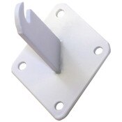 Grid wall mount bracket-white