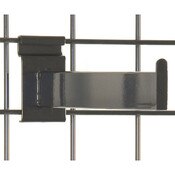 Gridwall faceout–12" rectangular tube– black