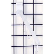 Gridwall 5 hook waterfall– white