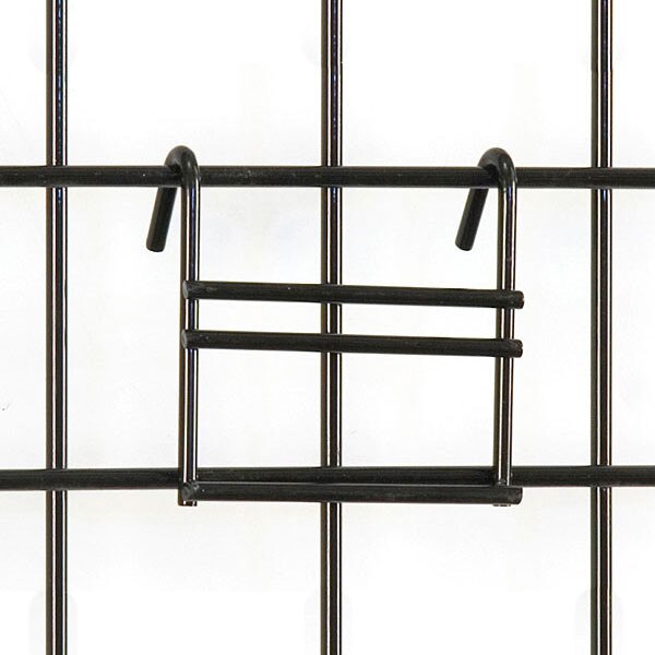 Slatwall-to-grid adapter - black