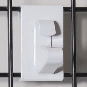 Grid wheel clip-white