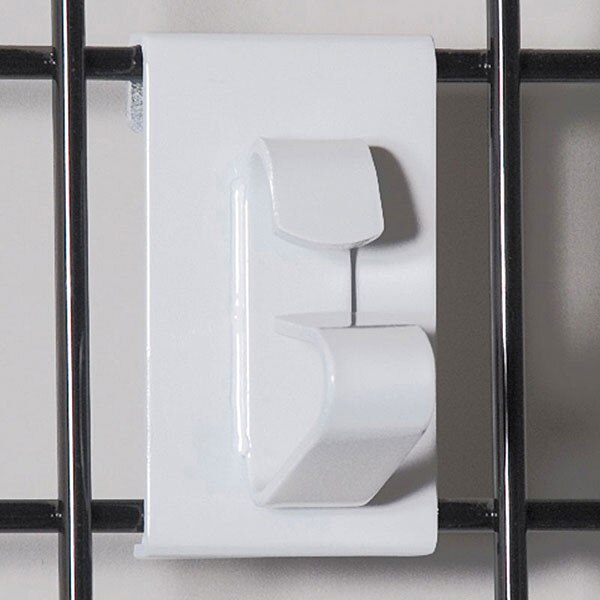 Grid wheel clip-white