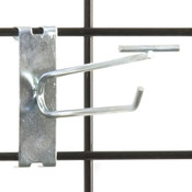 Gridwall scanner hook 6" - zinc
