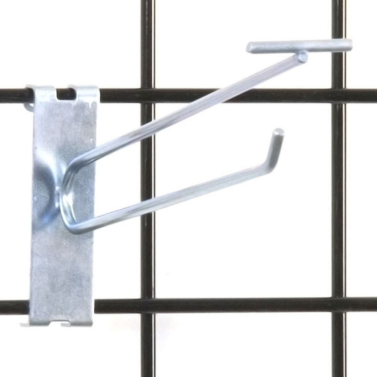 Gridwall scanner hook 8" - zinc