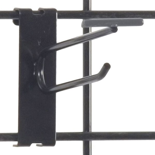 Gridwall scanner hook 4" - black