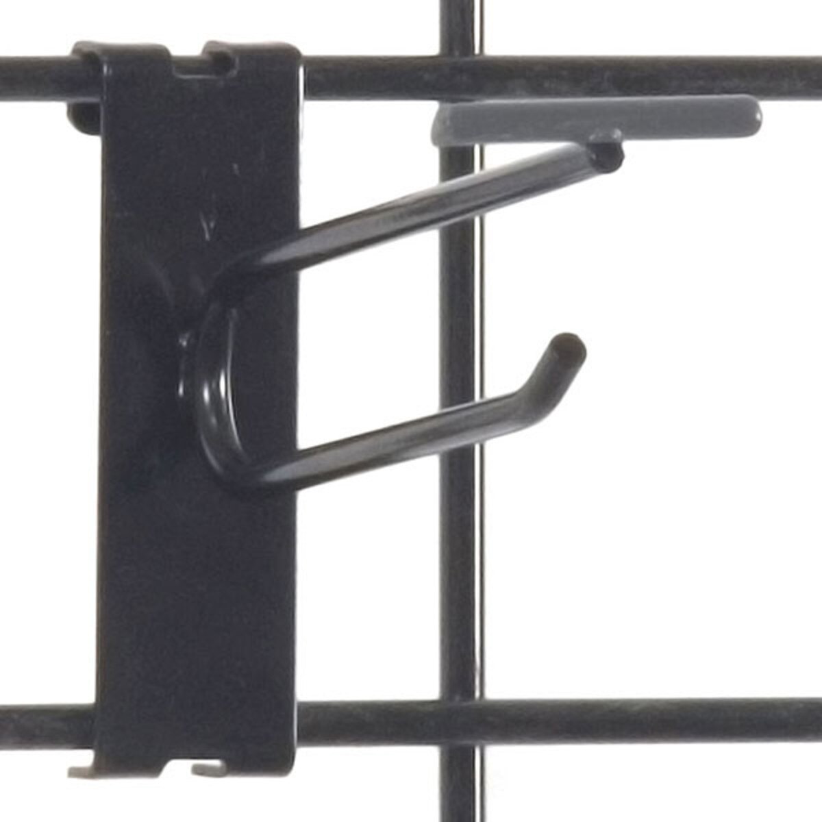 Gridwall scanner hook 4" - black