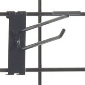 Gridwall scanner hook 6" - black