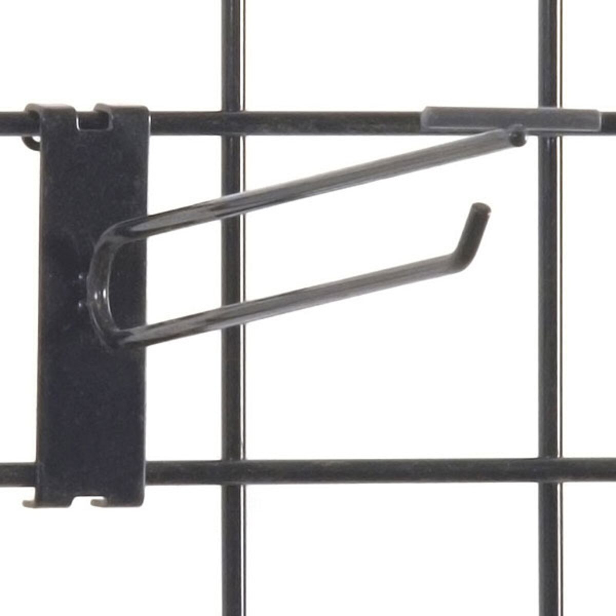 Gridwall scanner hook 8" - black