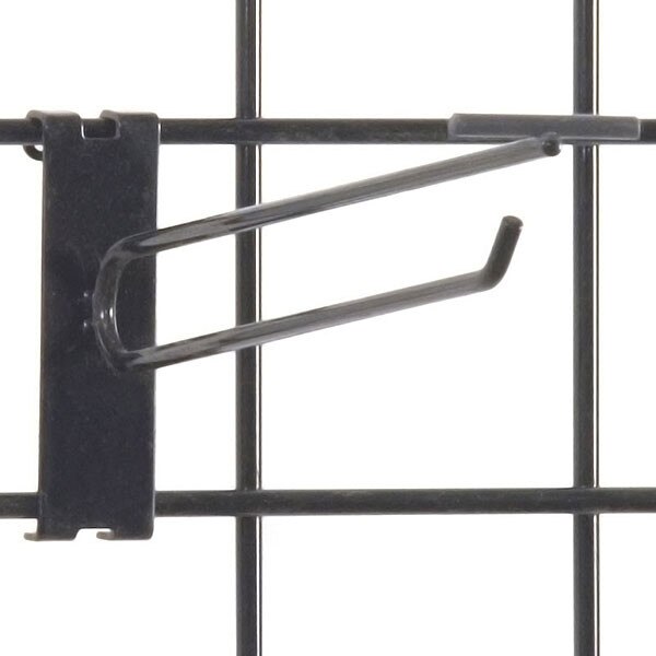 Gridwall scanner hook 8" - black