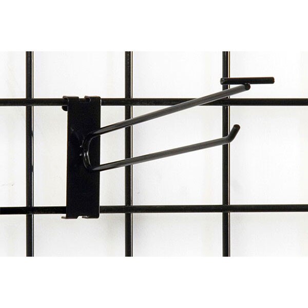 Gridwall scanner hook 10" - black