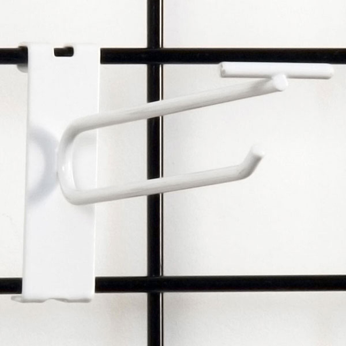 Gridwall scanner hook 6" - white
