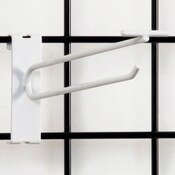 Gridwall scanner hook 8" - white