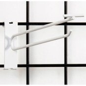 Gridwall scanner hook 10" - white