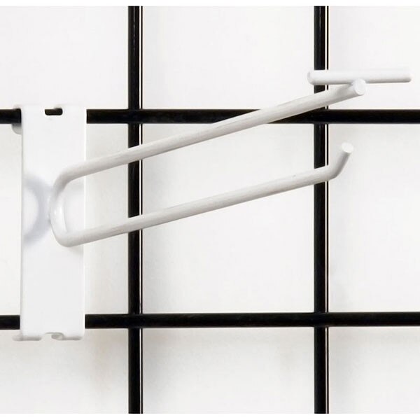 Gridwall scanner hook 10" - white