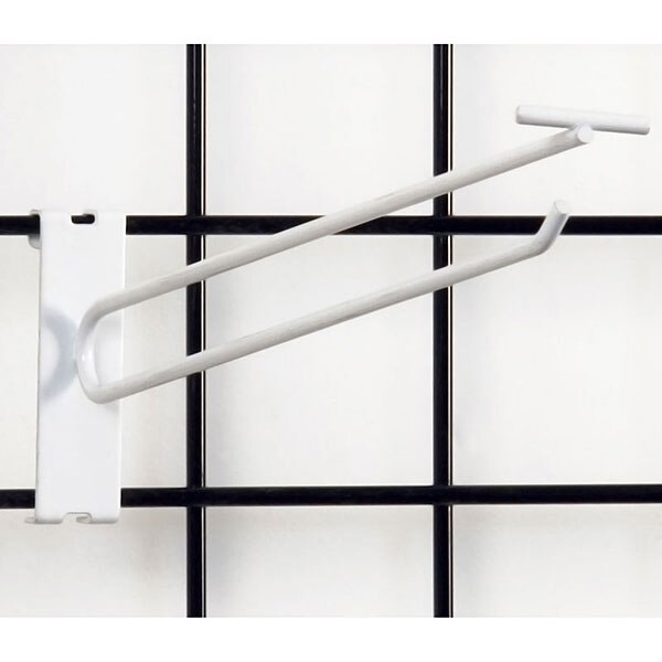 Gridwall scanner hook 12" white