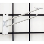 Gridwall scanner hook 12" - white