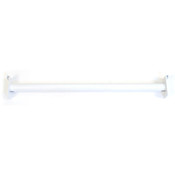 Grid hangrail straight 24" long-white