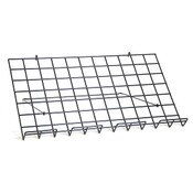 Adjustable grid shelf 24"w x 14"d-black