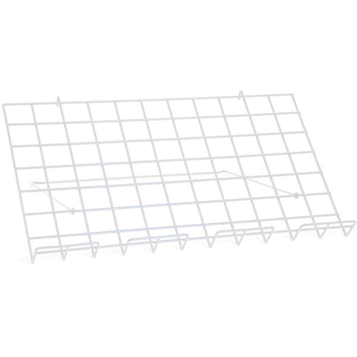 Adjustable grid shelf 24"w x 14"d-white