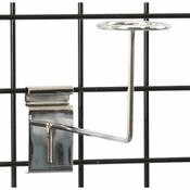 Grid millinery rack-chrome