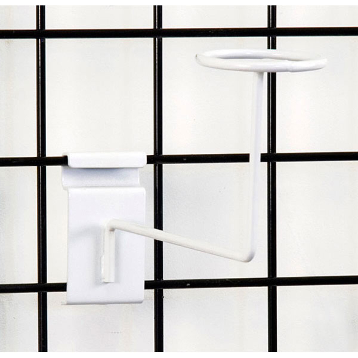 Grid millinery rack-white