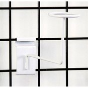 Grid millinery rack-white