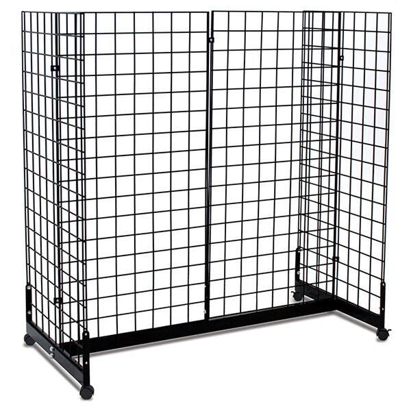 Grid gondola unit 48"l x 24"w x 48"h - black