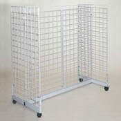 Grid gondola unit 48"l x 24"w x 48"h - white