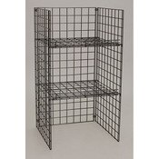 Grid unit black48"hx24"wx24"d
