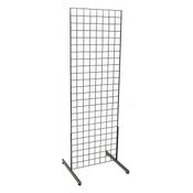 Grid unit 2'x6' with legs - black