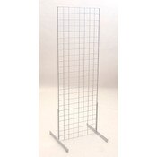 Grid unit 2'x6' with legs - white