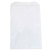 White kraft paper bag 6"x9"- 1m/case