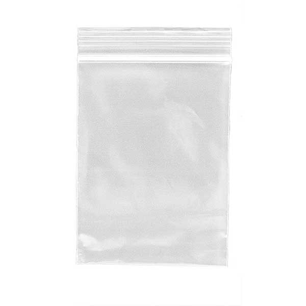 3 x 4 Jewelry Zip Lock Bags - Clear