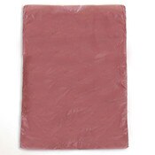 Plastic bag high density 6.5"x9.5" .6 mil - burgundy 1m/box