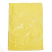 Plastic bag high density 6.5"x9.5" .6 mil - yellow 1m/box