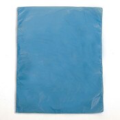 Plastic bag high density 8.5"x11" .65 mil - blue 1m/box