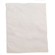 Plastic bag high density 8.5"x11" .65 mil - white 1m/box