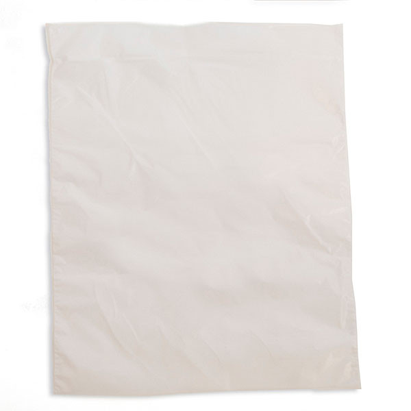 Plastic bag high density 8.5"x11" .65 mil - white 1m/box