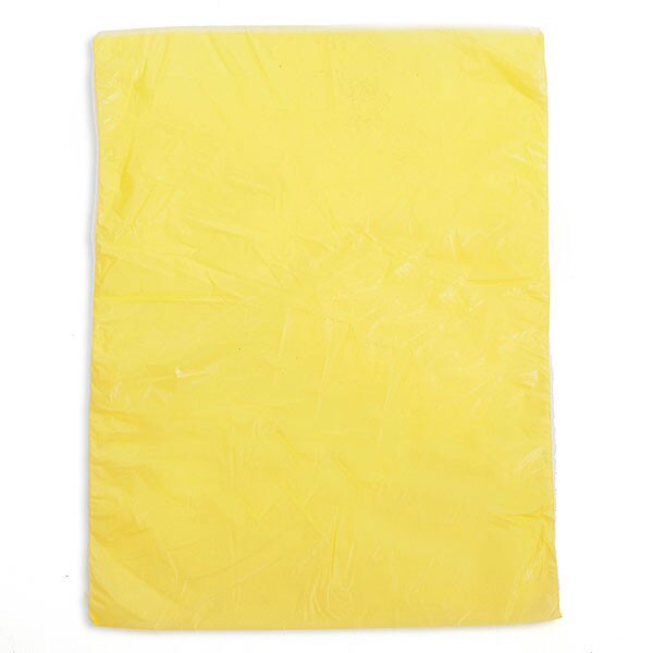 Plastic bag high density 8.5"x11" .65 mil - yellow 1m/box