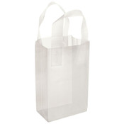 Plastic Frosted Bag Clear 5x3x7