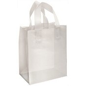 Plastic Frosted Bag Clear 8x5x10