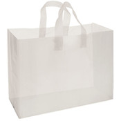 Plastic Frosted Bag Clear 16x6x12
