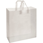 Plastic Frosted Bag Clear 16x6x19