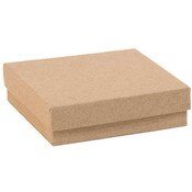 Jewelry box 3.5 x 3.5 - Kraft