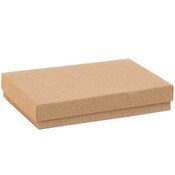Jewelry box 5-3/8 x 3-7/8 - Kraft